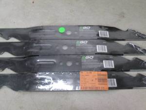 4 ego 21 inch lawnmower blades...