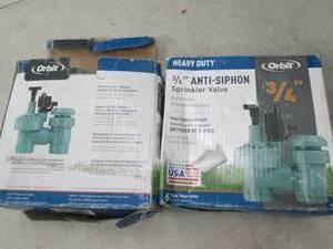 2 orbit 1 in. FPT Anti-Siphon Valve...