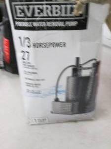 everbuilt portable water removal pu...
