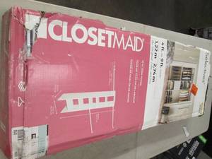 closetmaid selectives 4ft to 9 ft c...