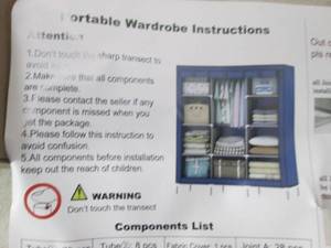 portable wardrobe ...