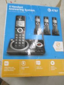 AT&T 4 handset answering system ...