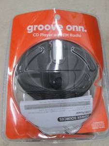 groove onn cd player with fm radio ...