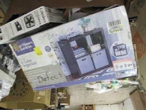 pallet gaylord full of misc items s...