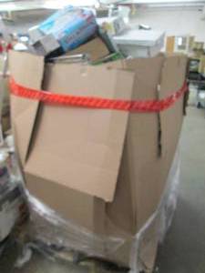 big pallet gaylord of new items an...