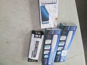 4 UV sanitizers ...