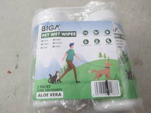2 biga pet wipes ...