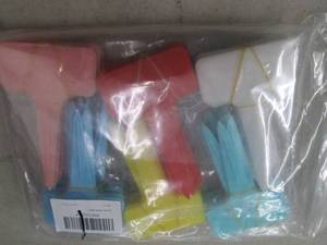 6 color plant labels ...