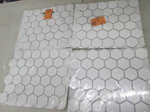 4 callalily mosaic tile 11 inch x 1...