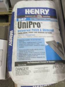4 25 lbs bags of universal patch a...