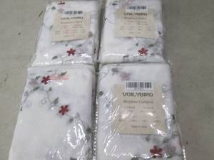 4 voilybird window curtains 1 pair ...