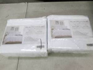 2 packs of 3 pc duvet cover sets qu...