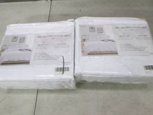 2 packs of 3 pc duvet cover sets qu...
