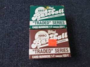 lot 4 image: 1987 & 1990 Topps Baseball 132 ct T...