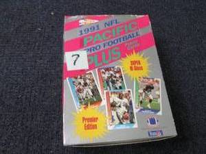 lot 7 image: 1991 NFL Pro Football Pacific Plus ...