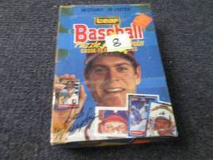 lot 8 image: 1988 Leaf Baseball Sealed Box of 36...
