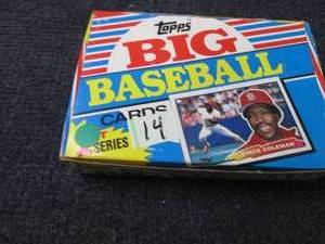 lot 14 image: 1988 Topps Big Baseball Cards 1st S...