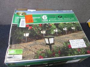 lot 37 image: Hampton Bay Low Voltage Black Outdo...