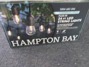 lot 44 image: Hampton Bay 12-Light IndoorOutdoor...