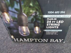 lot 47 image: Hampton Bay 12-Light IndoorOutdoor...