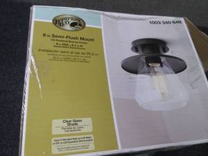 lot 48 image: Hampton Bay Northmoore 1-Light Oil ...