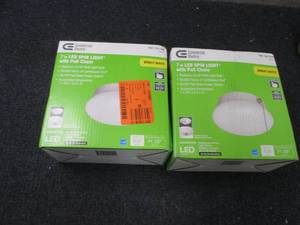 lot 60 image: 2 Commercial Electric Spin Light 7 ...
