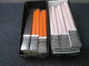 lot 93 image: Halloween Taper Candles & Bleeding ...