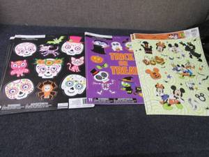 lot 108 image: Halloween Window Clings...