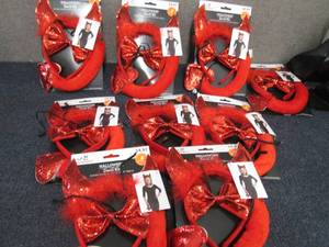 lot 112 image: 9 Halloween Devil Kits...