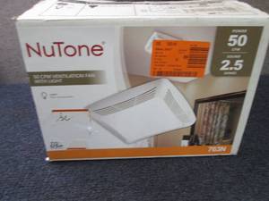 lot 116 image: Broan Nu-Tone 50 CFM Ceiling Bathro...