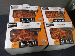 lot 119 image: 4 Boxes Rigid LevelMax Tile Anti-Li...