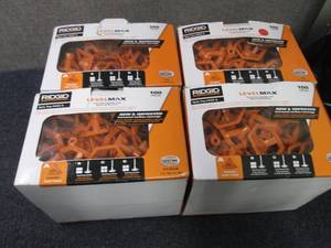 lot 120 image: 4 Boxes Rigid LevelMax Tile Anti-Li...