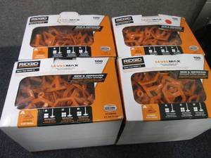 lot 121 image: 4 Boxes Rigid LevelMax Tile Anti-Li...