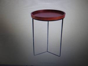 lot 123 image: 2 Vigaro 19 inch Wood Top Planter o...