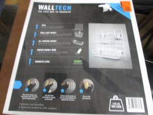 lot 138 image: Wall Tech 21 in. x 19 in. White Ste...