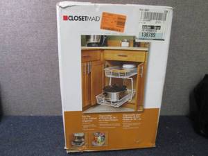 lot 143 image: ClosetMaid 12.11 in. W 2-Tier Venti...
