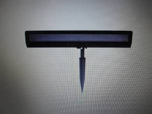 lot 151 image: Hampton Bay Solar Black Outdoor Int...