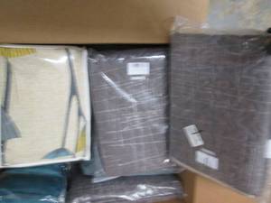 lot 164 image: Box of Assorted Furniture Covers...