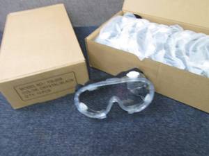 lot 203 image: 2 Boxes of 10 Safety Goggles...