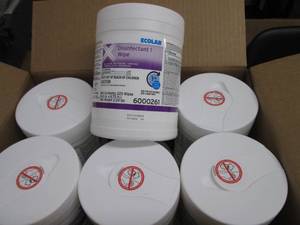 lot 213 image: Case of 12 - 220ct Canisters Ecolab...