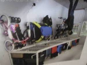 lot 216 image: MonsterRax-4x8 Overhead Garage Stor...