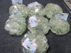 lot 275 image: 7- 2lb Glass Gems...