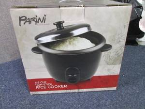 lot 306 image: Parini 6.6 Cup Non-stick Rice Cooke...