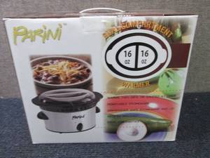 lot 308 image: Parini Dual Compartment Slow Cooker...