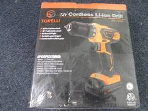 lot 315 image: Torelli Tools 12V Cordless Li-Ion D...
