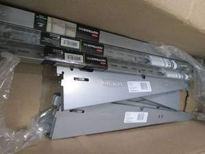 lot 368 image: Rubbermaid Shelf Standards...