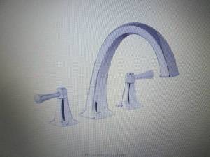 lot 390 image: Glacier Bay Stillmore 2-Handle Deck...