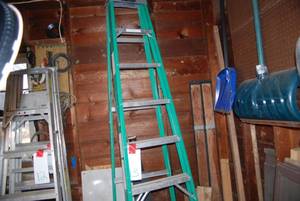 8ft Fiberglass step ladder...