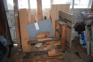 Lot of misc wood scraps (see photos...