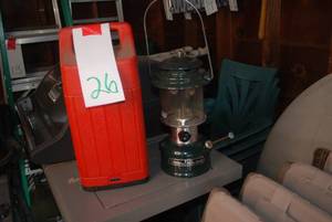 2 Coleman propane lanterns, 1 has C...